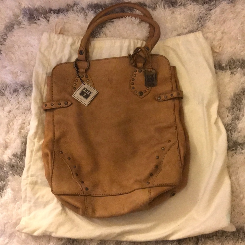 A never sure used Frye Tote bag